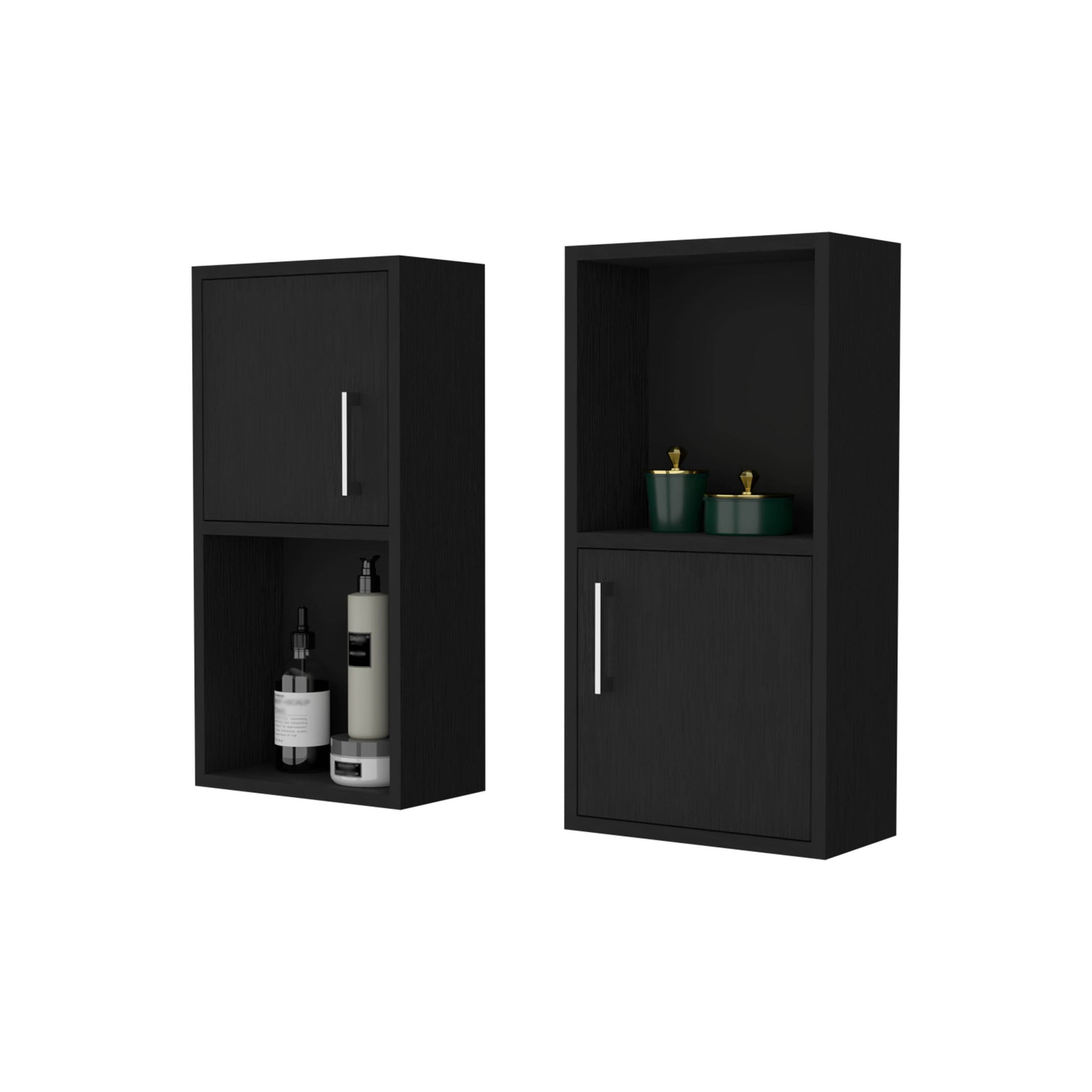 Sydney Black 2 Bathroom Medicine Cabinets With