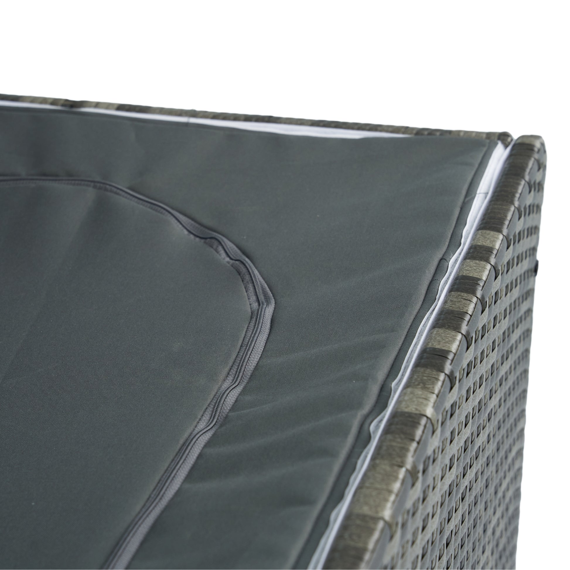 Outdoor Storage Box, 200 Gallon Wicker Patio Deck Boxes With Lid, Outdoor Cushion Storage For Kids Toys, Pillows, Towel No Sectional Grey Mildew Resistant Frame Mildew Resistant Cushion Garden & Outdoor American Traditional Pe Rattan Iron Waterproof