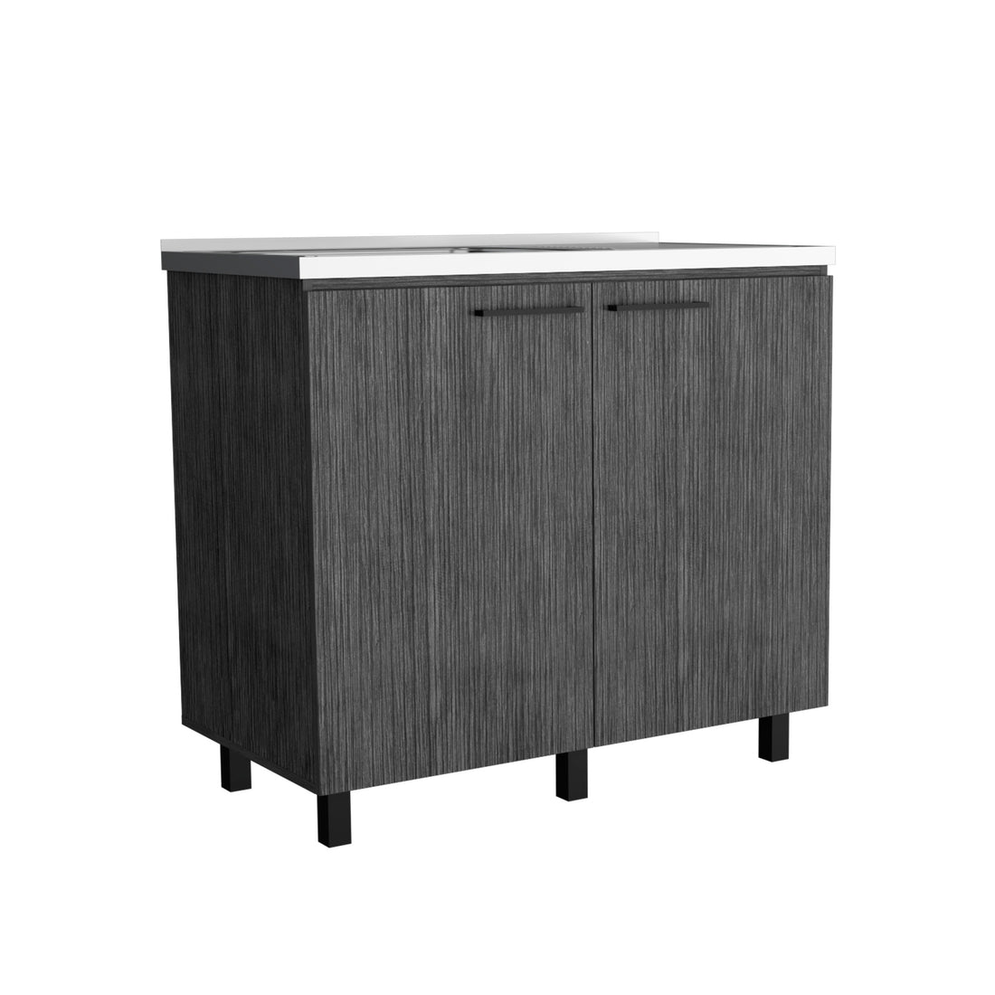 2 Freestanding Utility Base Cabinet With