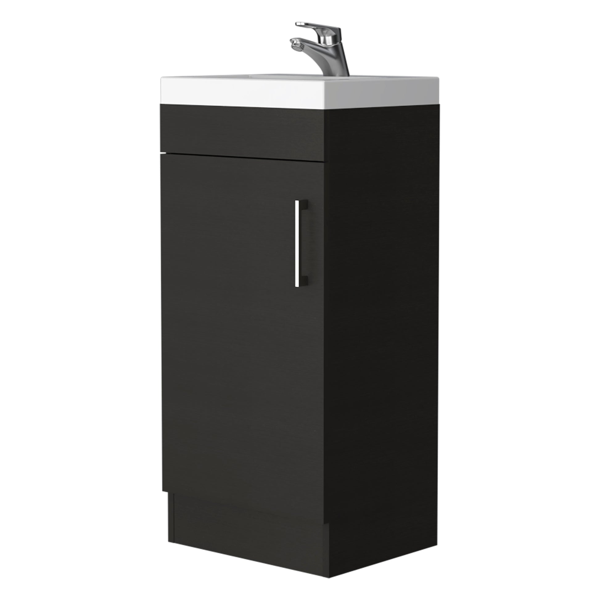 Toledo Bathroom Vanity Black Bathroom Modern Particle Board Engineered Wood