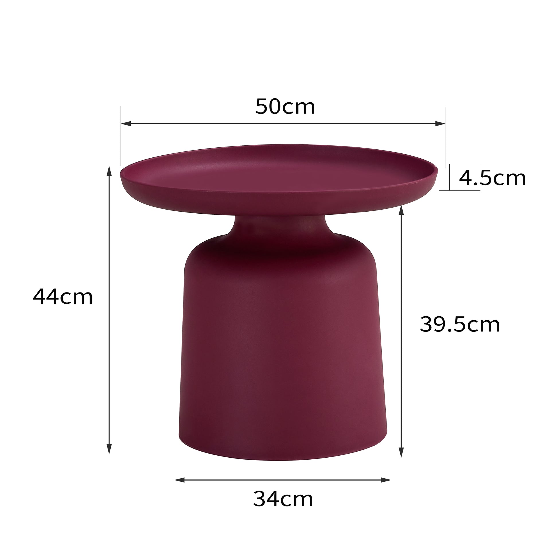 Pst02 Shenhong Wine Red Plastic