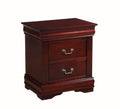 Louis Philippe Nightstand In Cherry 23753A Cherry Solid Wood