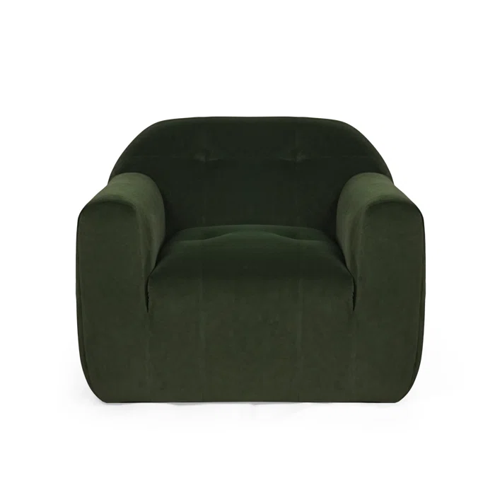 Club Chair Sage Velvet