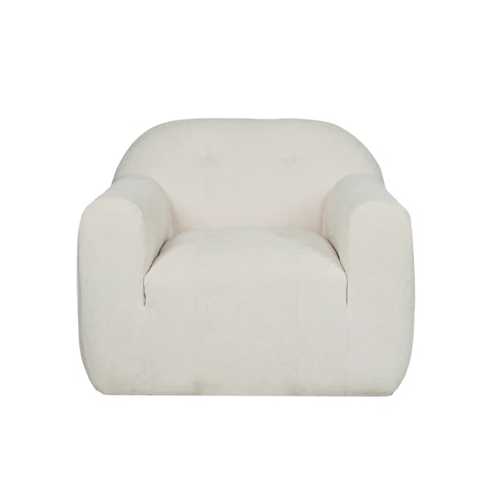 Club Chair Cream Fabric