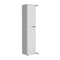 Austin Storage Broom Closet White White Bedroom Modern Particle Board