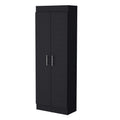Olivia Black 5 Shelf Storage Pantry Cabinet -