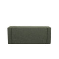 Storage Ottoman Blackish Green Fabric