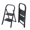 2 Step Ladder, Step Stool For Adults, Folding