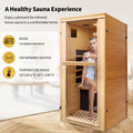 Single Person Far Infrared Sauna Room - Natural