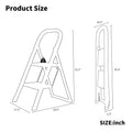 2 Step Ladder, Step Stool For Adults, Folding