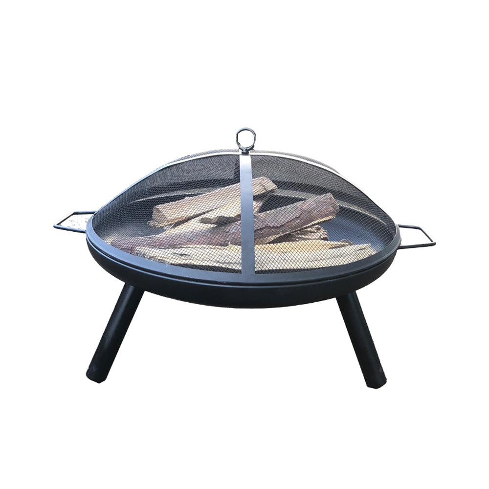 Fireplace Portable Fire Pit Grill Fire Pit Backyard Party Stove Round Brick Iron