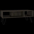Madison Black And Espresso 2 Piece Living Room Set Black Brown Wood