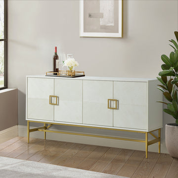 Egon 65'' Wide Sideboard White - White Modern