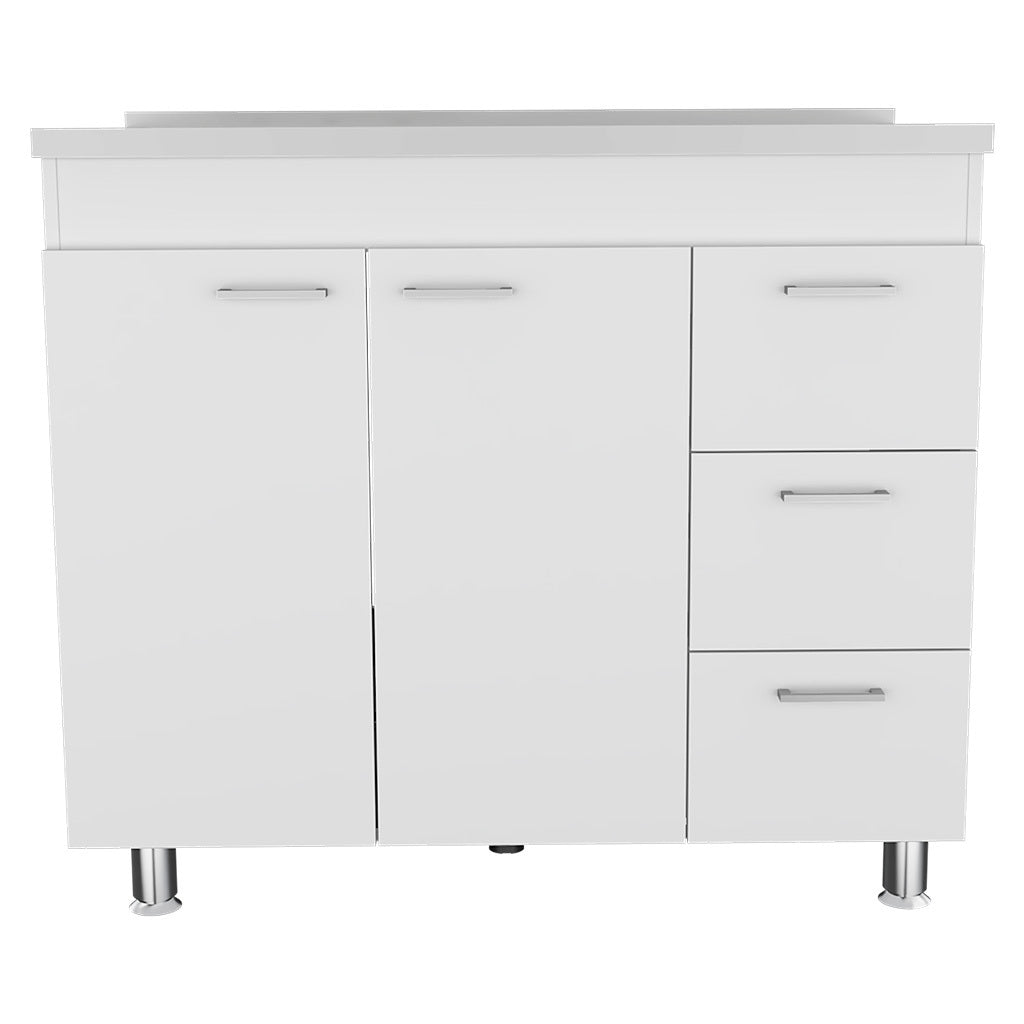 Ferretti Base Cabinetthree Drawers, Double Door,