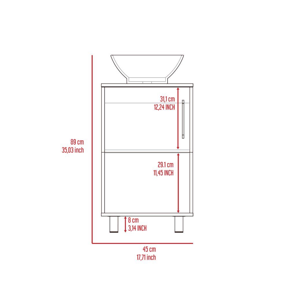 Elyria White 2 Piece Bathroom Set - White 4 2 18