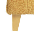 Cortina Fabric Club Chair Mustard Yellow Primary Living Space Casual,Contemporary,Cute Birch Fabric