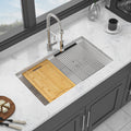 Quartz Kitchen Sink 33X19