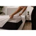 Quiet Comfort Mattress Protectoer Split Top Cal King White Polyester