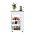 Blosson Kitchen Cart, One Drawer, Two Open