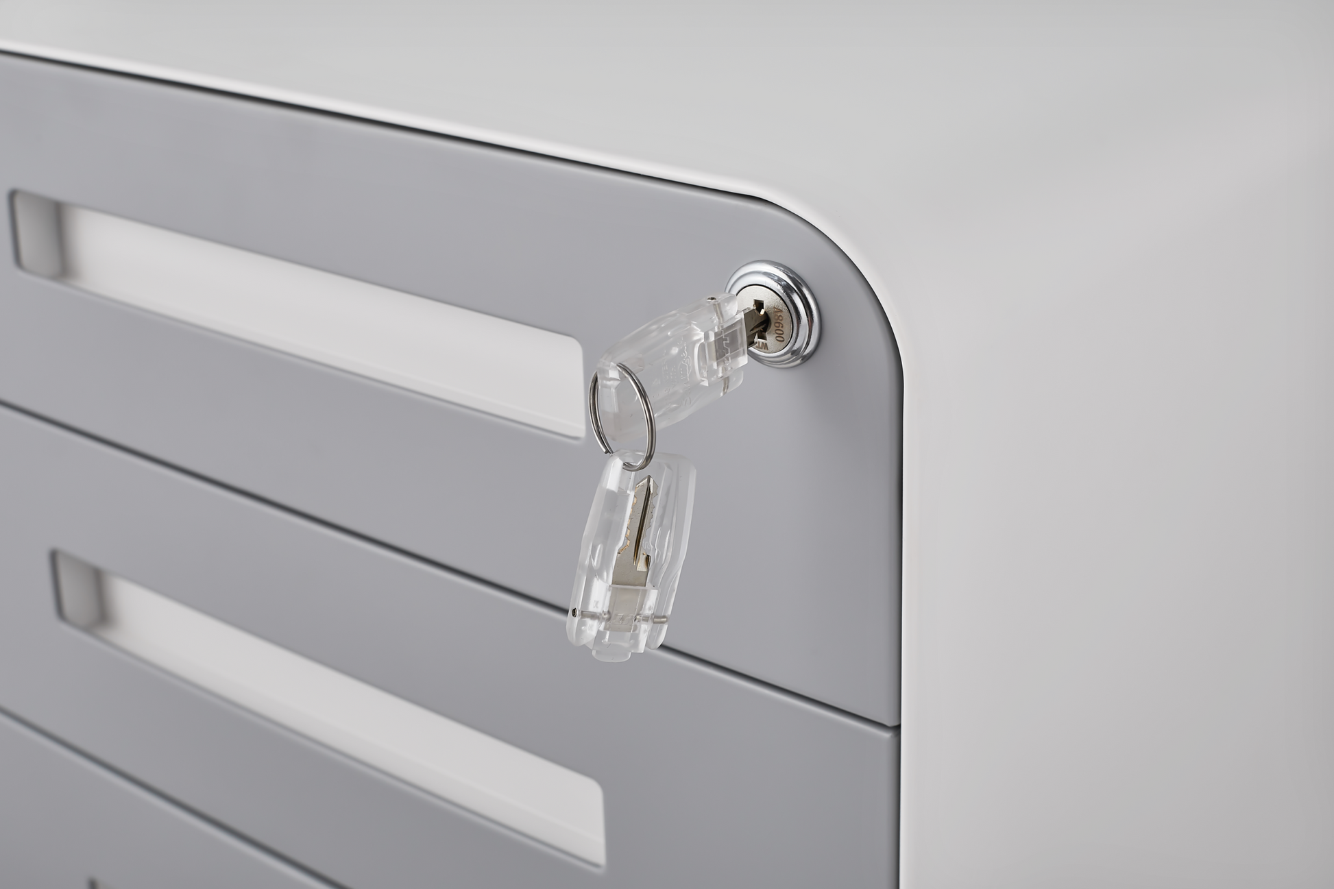 3 Drawer Mobile File Cabinet Under Desk Office,Simple Style Versatile Storage Cabinet For Legal Letter A4 Files, 5 Wheel Design Anti Tilting Cold Rolled Steel Waterproof Moisture Proof Black Filing Cabinets 3 4 Drawers White Gray Mobile Modern Metal