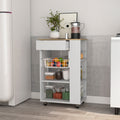 Blosson Kitchen Cart, One Drawer, Two Open