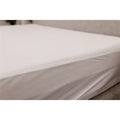 Quiet Comfort Mattress Protectoer Split Top Cal King White Polyester