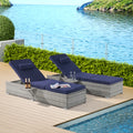 Outdoor Sofa Pe Rattan Furniture Deck Chair Gray Rattan Yes Complete Patio Set Gray Seats 2 Uv Resistant Frame Water Resistant Cushion Garden & Outdoor American Design,American Traditional 2 Person Seating Group Polyester Pe Rattan Iron Waterproof Fabric