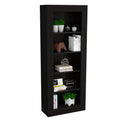 Andina Bookcase, Vertical Design, Five Shelves Black Black Primary Living Space Shelves Included Modern Particle Board Particle Board