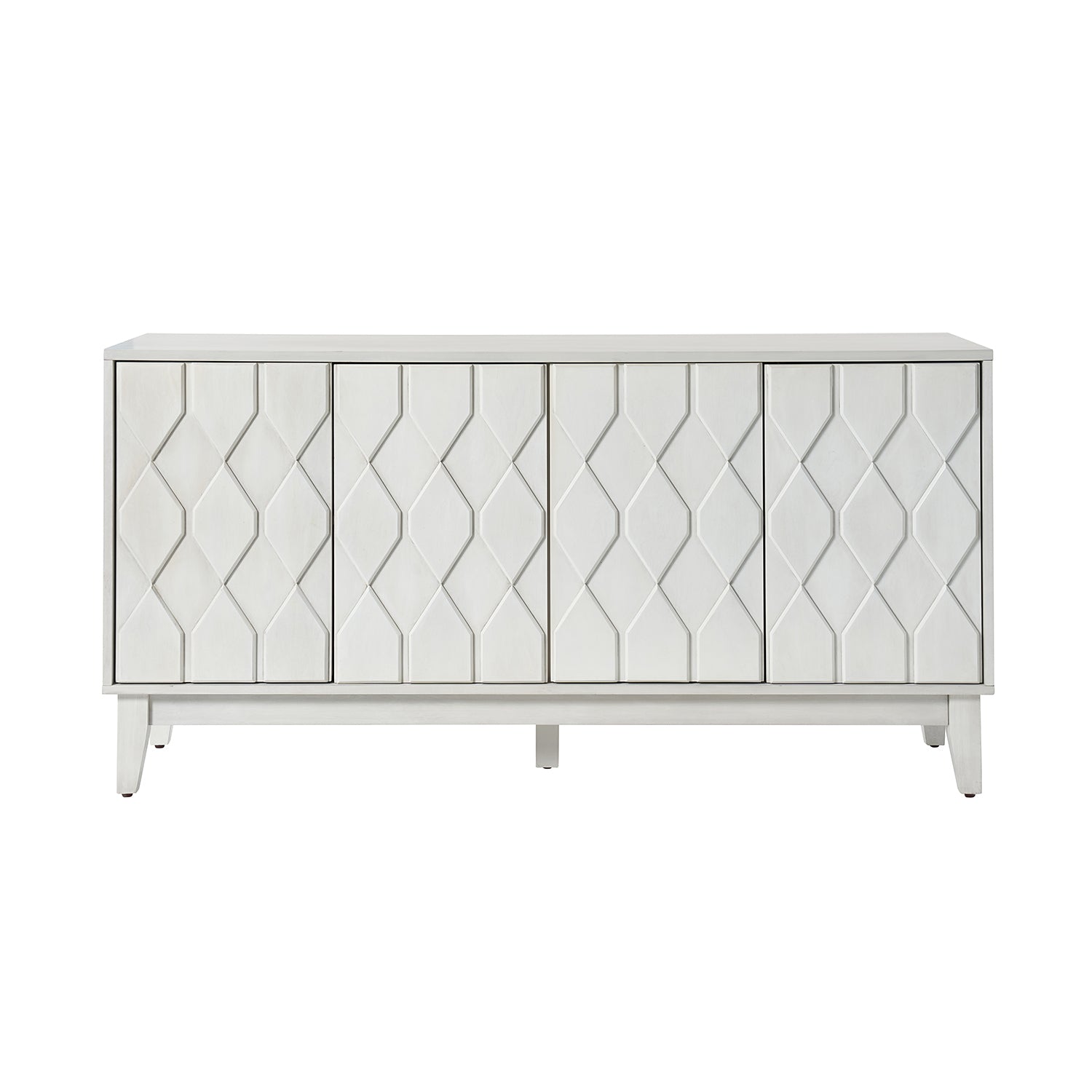 Lincoln 60 Wide Sideboard White - White Kitchen