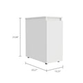 Leicester Bathroom Storage Cabinet, Liftable Top,
