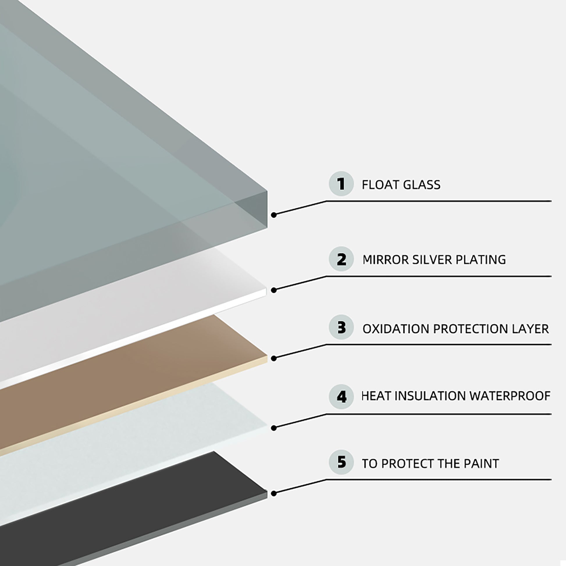 65*24 Inch Floor Mirror Full Length Mirror Ultra Thin Aluminum Alloy Frame Modern Style Standing Hanging Mirror Wall Mounted Mirror Black Modern Glass Metal