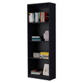 Sutton Bookcase With Tier Storage Shelves - 3-4