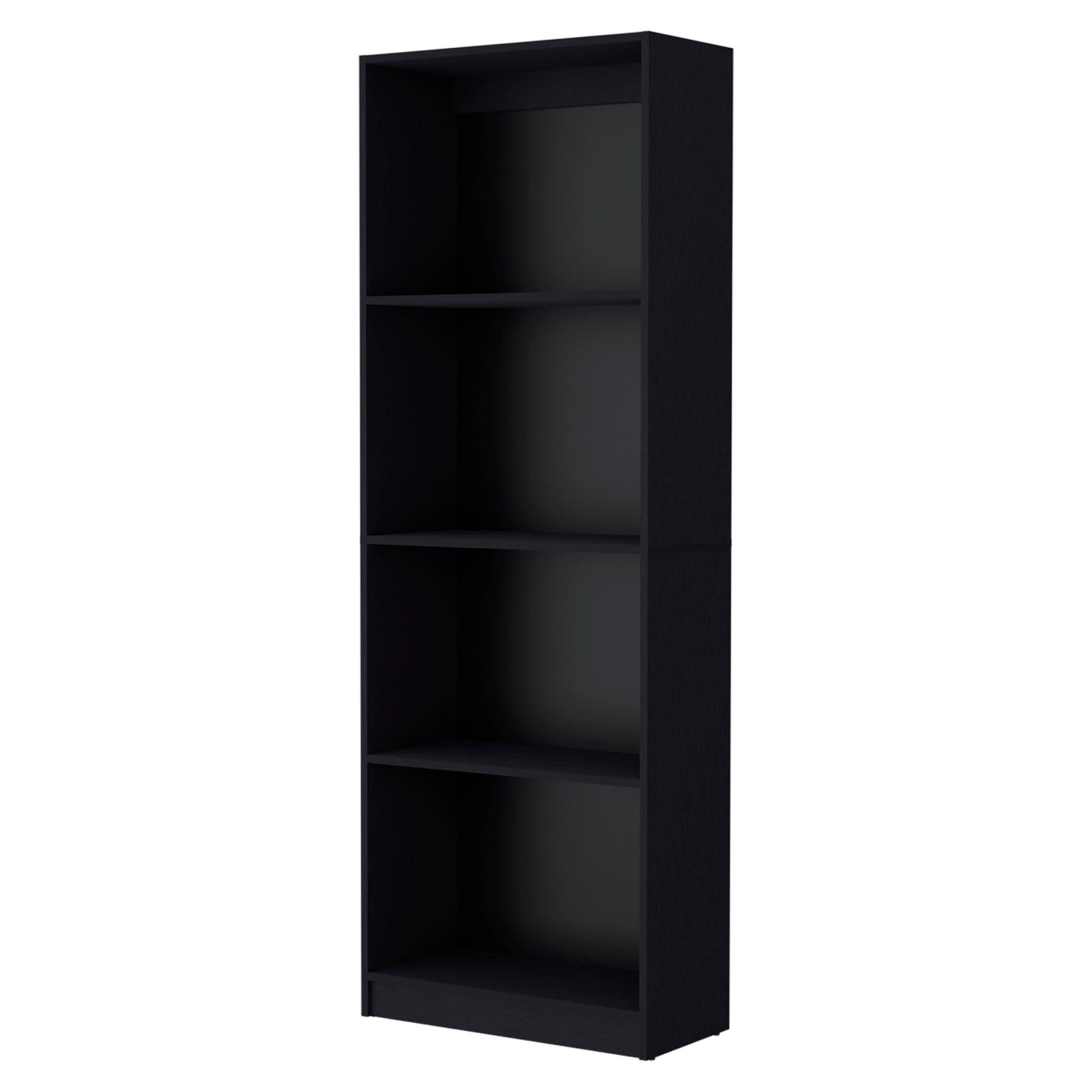 Sutton Bookcase With Tier Storage Shelves - 3-4