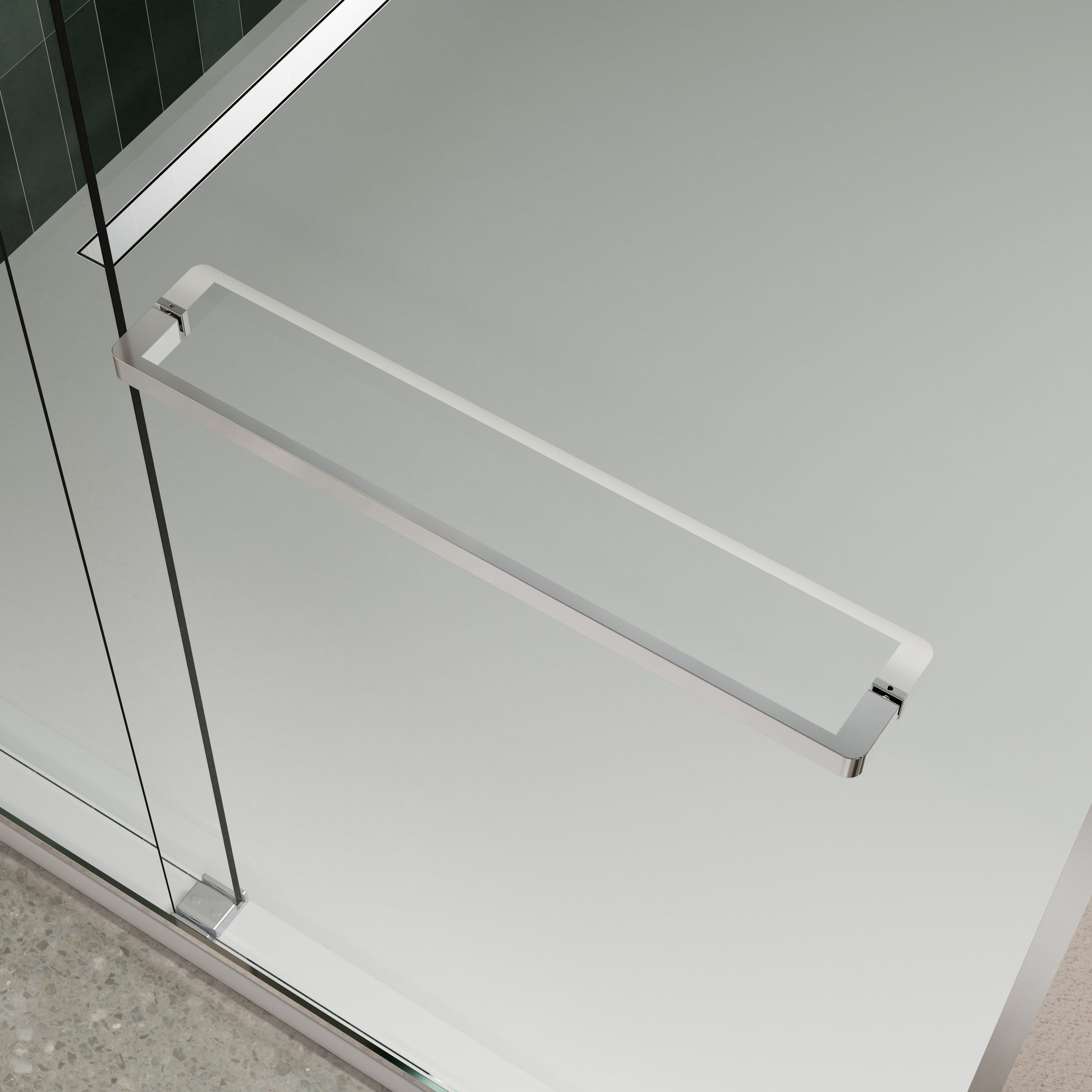 Bypass Shower Door, Sliding Door, With 5 16"