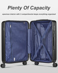 20 Inch Carry On Luggage With 360 Spinner Wheels