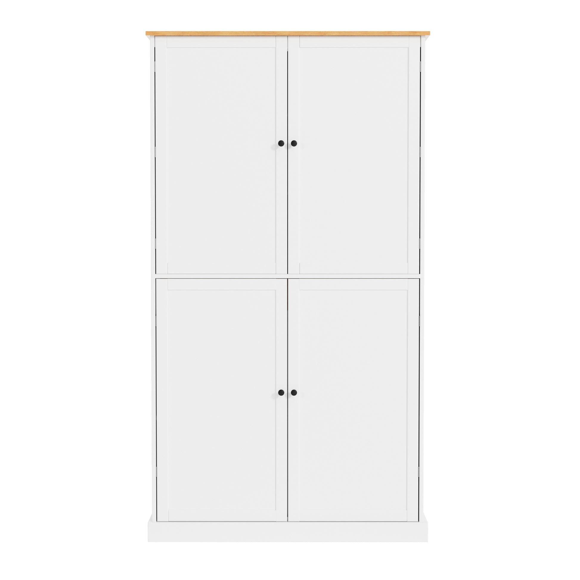 Assembly 40.2X20X71.3Inch High - White Kitchen