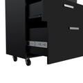 Penny Storage Cabinet, Three Drawersfour Casters