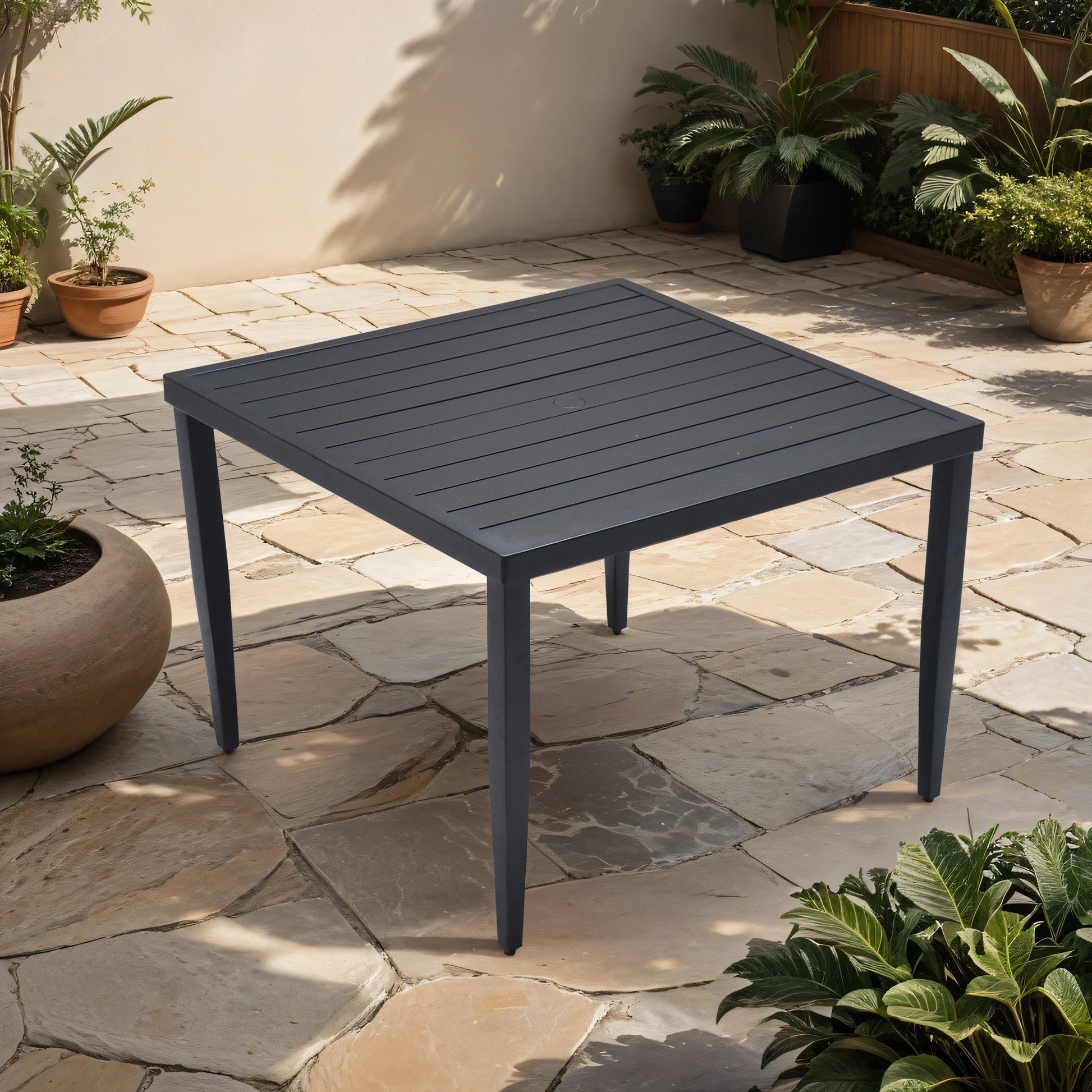 Outdoor Patio Aluminum 40"X40" Square Dining