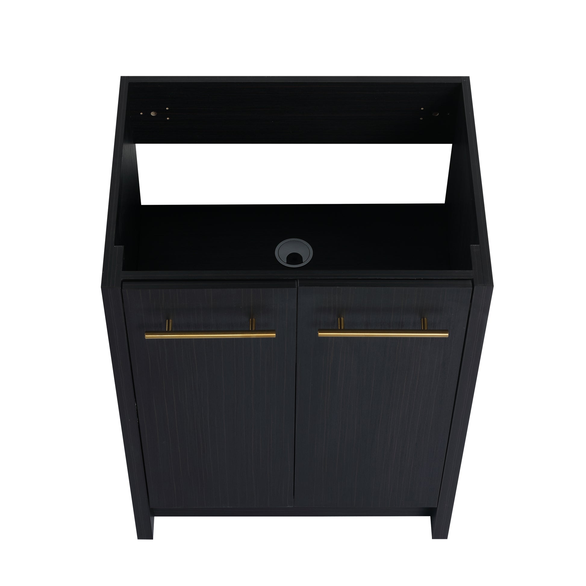 24 Inch Freestanding Bathroom Vanity Without Top Sink Bvb09224Bct Black Chestnut 2 Bathroom Freestanding Modern Plywood