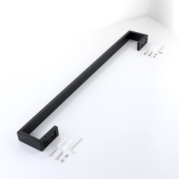 4 Piece Stainless Steel Bathroom Hardware Set Matte Black Stainless Steel