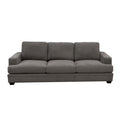 Scottsdale Grey Sofa Grey Wood Polyester Blend 3 Seat