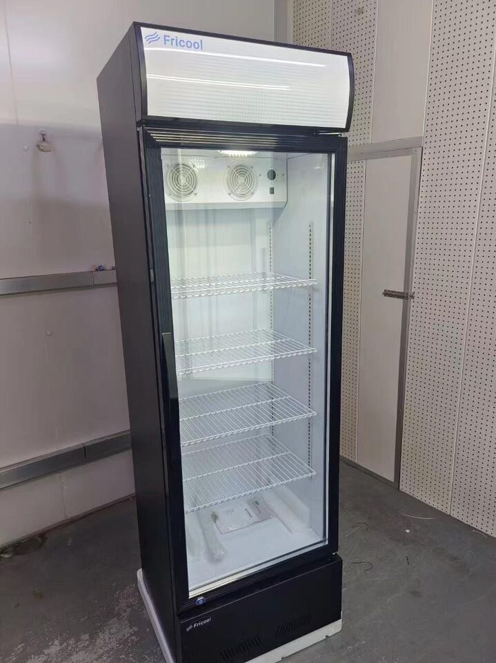 23" Single Glass Door Refrigerator - Antique
