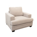 Scottsdale Beige Chair Beige Wood Polyester Blend