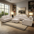 Scottsdale Beige Loveseat Beige Wood Polyester Blend