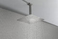 Rain Shower Head High Pressure Rainfall Showerhead Water Saving Brushed Nickel Bathroom Stainless Steel