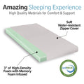 Memory Foam Camping Mattress 75