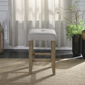 Grey And Oak Counter Height Stools Set Of 2 Cushion Solid Grey Brown Dining Room Foam Rectangular Transitional Bar Stools Set Of 2 Wood