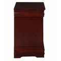 Cherry 2 Drawer Nightstand Cherry 2 Drawers Bedroom Rectangle Traditional Pine Drawers Cherry Wood