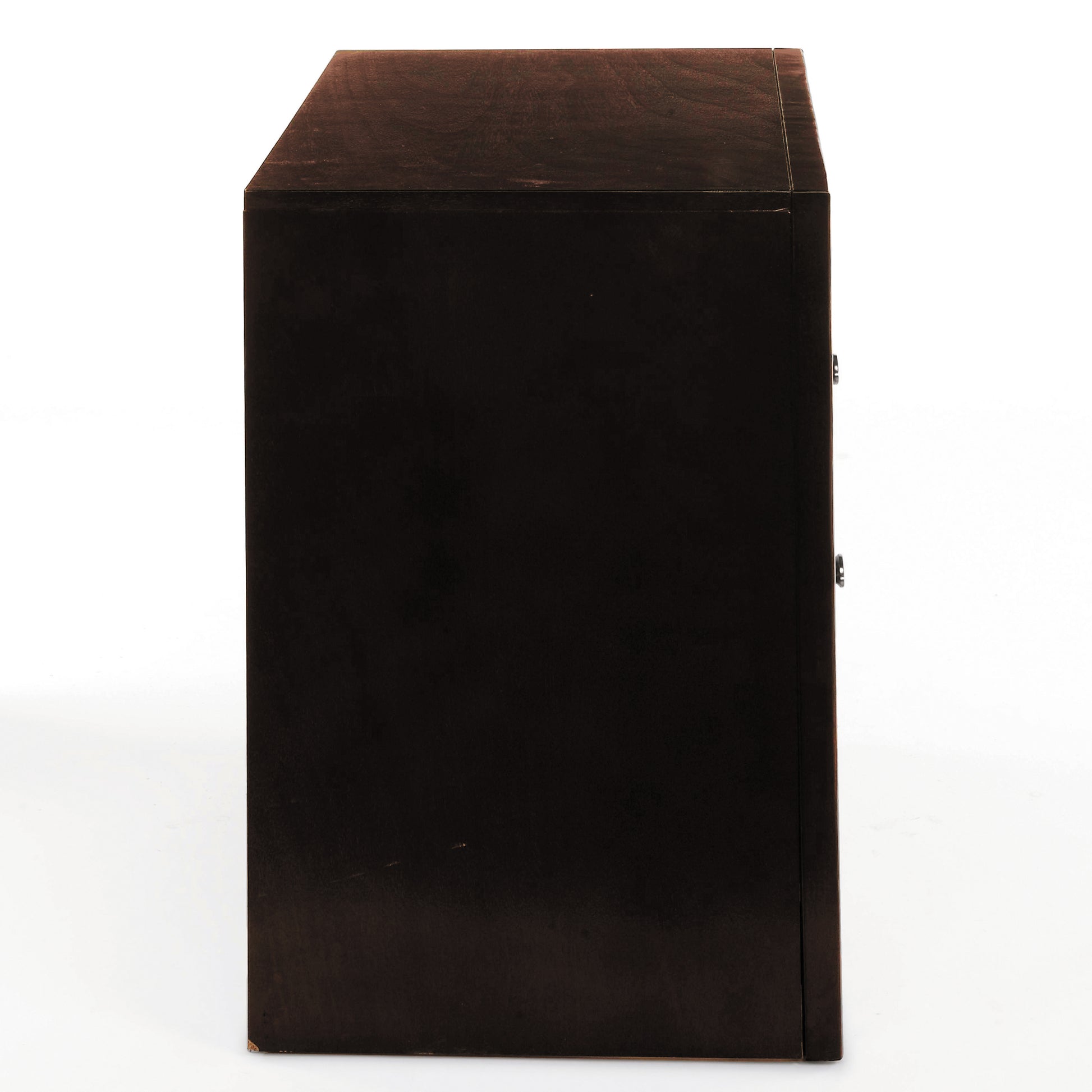 Espresso 2 Drawer Nightstand Espresso 2 Drawers Bedroom Rectangle Contemporary Rubberwood Drawers Espresso Wood