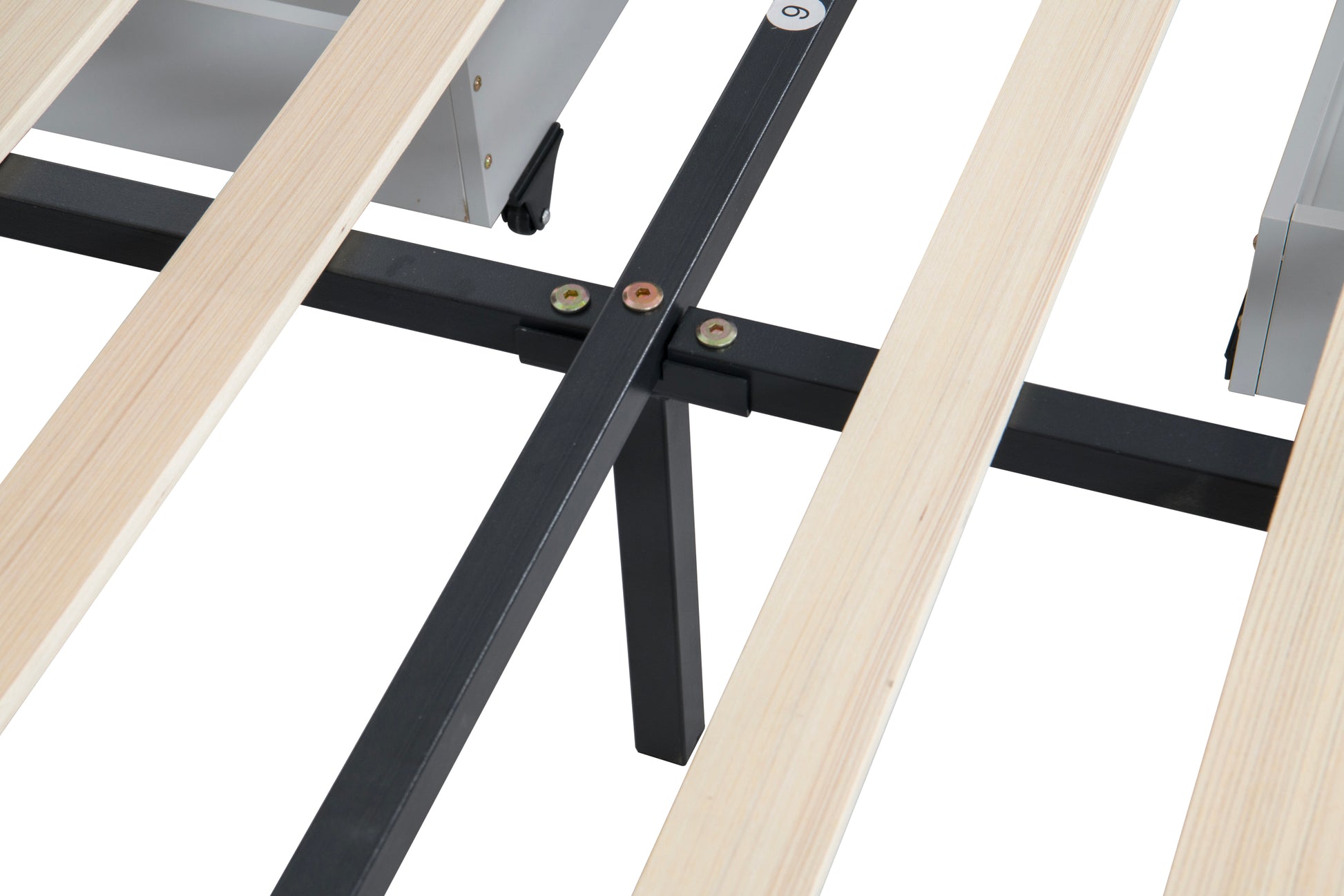 Queen Size Upholstered Platform Bed Frame With 4 Storage Drawers, Adjustable Linen Headboard, Wooden Slats Support, No Box Spring Needed, Easy Assembly,Grey Box Spring Not Required Queen Grey Wood Bedroom American Design Bed Frame Linen Linen